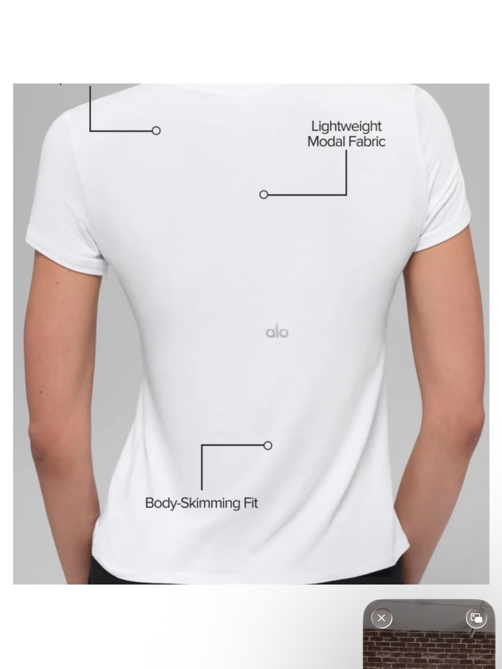 ALO Yoga Every Day Short Sleeve Tee